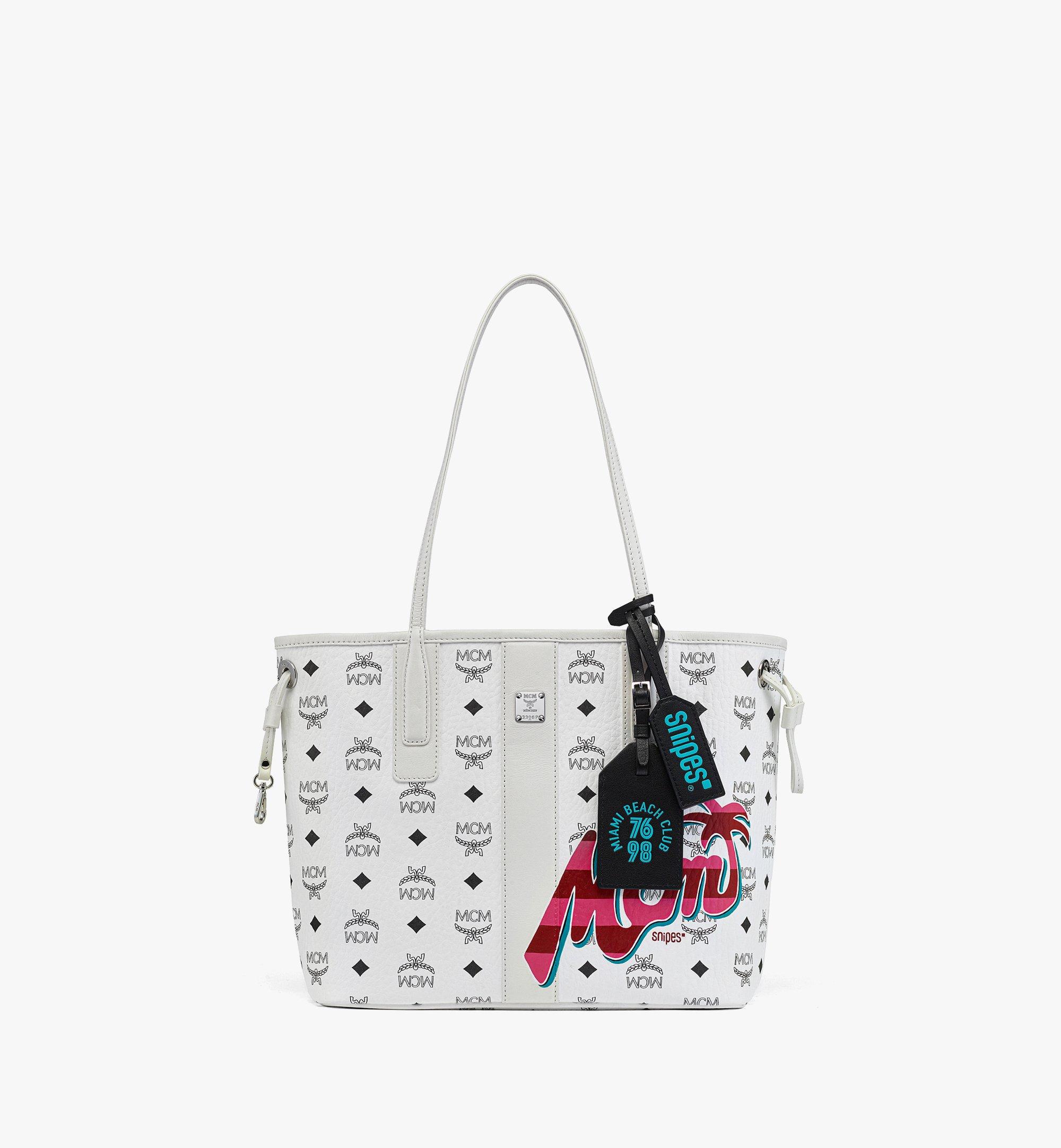 MCM x SNIPES Reversible Liz Shopper in Visetos 1